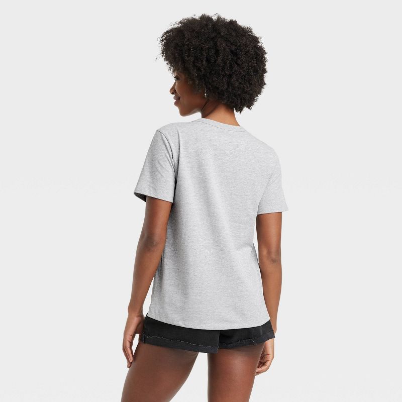 Women's St. Barts Short Sleeve Graphic T-Shirt - Heather Gray, 2 of 4