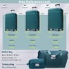 Kumasinova Hard-Shell Luggage,Set of 5,Expandable Suitcases with TSA Lock & Travel Bags,Front Opening Luggage with USB Ports,20"24"28" - 2 of 4