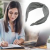Unique Bargains Women's Fashion Cross Wide Headbands 1 Pc - 2 of 4