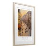 Stupell Industries Vintage Orange Paris Streets Framed Print Under Glass Art - 2 of 4