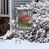 Briarwood Lane Winter Garden Flag 12x18 For Outdoor Winter Birch Tree Cardinals For Winter Garden Flag Flags For Outside - 4 of 4