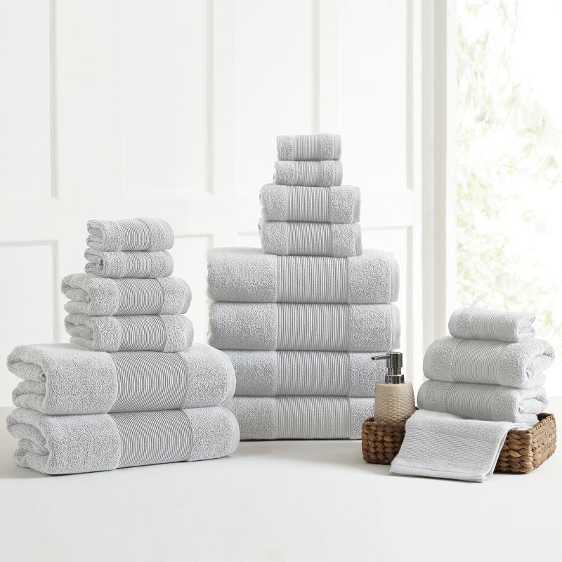 Air Cloud 18-Piece Towel Set., 2 of 3