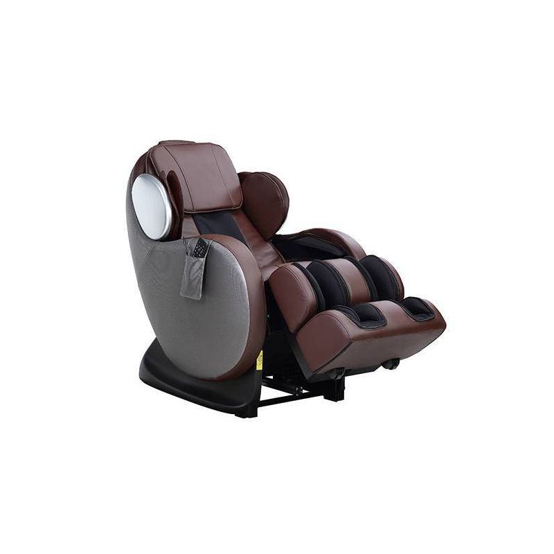 57&#34; Pacari PU Massage Recliner Chair Chocolate - Acme Furniture, 3 of 7