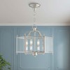 Livex Lighting Livingston 4 - Light Pendant in  Brushed Nickel - 4 of 4