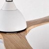 YOOCOZZ Indoor Solid Wood Ceiling Fan with Light, Quiet Reversible Motor and Remote Control - 4 of 4