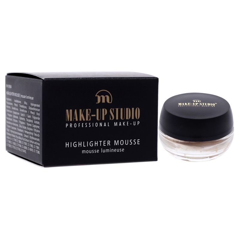 Highlighter Mousse - 1 Gold by Make-Up Studio for Women - 0.51 oz Highlighter, 4 of 9