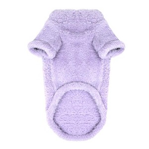 Doggie Design Soft Plush Pullover - Lavender - 1 of 4