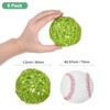 Unique Bargains Wicker Rattan Decorative DIY Crafts Balls 6 Pcs - 2 of 4
