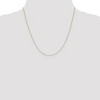Black Bow Jewelry 0.5mm 14K Yellow Gold Solid Box Chain Necklace - 2 of 4