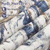 Faux Wool  Modern Abstract Machine Washable Area Rug Non Slip Soft Floor Carpet Low Pile Rug Foldable Nursery Rug for Bedroom - 4 of 4