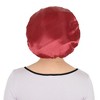 Anna-Kaci Satin Sleep Bonnet Elasticity Wide Band Silky Hair Protection for Curly and Natural Hair - 3 of 4