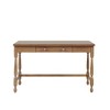 GDFStudio Crista Traditional Wooden Desk with 1 Drawer - 3 of 4
