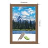 Amanti Art Alta Medium Brown Picture Frame - 4 of 4