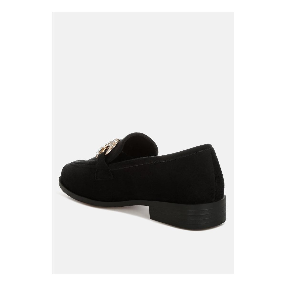Женские туфли Rag & Co Womens Maestro Diamante Embellished Horsebit s Loafers 8 — фото 3