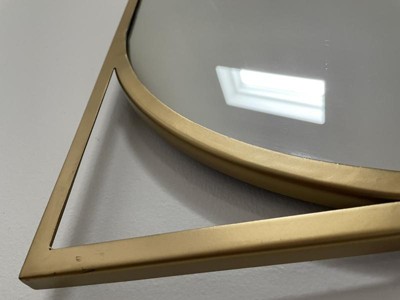 20" X 30" Decorative Wall Mirror Gold - Threshold™ : Target
