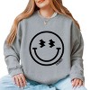 Simply Sage Market S.W.Smiley Smiley Face Outline Sweatshirt - 3 of 4