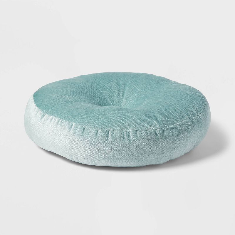 Round Velvet Decorative Throw Pillow - Threshold™, 4 of 6