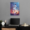 Notoriart Bold and Colorful Soccer Player II Soccer Wall Art Unframed - 2 of 4