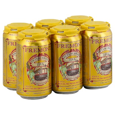 Fremont Interurban IPA Beer - 6pk/12 fl oz Cans