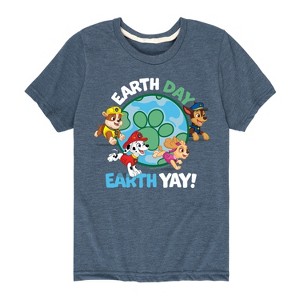 Boys' - Paw Patrol - Earth Day Yay Short Sleeve Graphic T-Shirt - 1 of 4