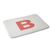 Deny Designs April Lane Art Block Monogram Memory Foam Bath Mat - 2 of 4