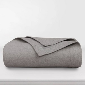 Tribeca Living German Cotton Oversized Blanket - 1 of 4