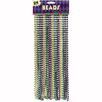 Amscan Rainbow Bead Necklaces