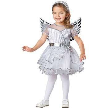 Seasons USA Toddler Girls' Guardian Angel Costume - Size 3T-4T - White