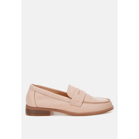 Женские туфли Rag & Co Womens Reiga Low Block Heel Loafers 6
