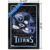 Trends International NFL Tennessee Titans - Neon Helmet 23 Framed Wall Poster Prints - 3 of 4