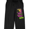 Universal Monsters Wolf Man Women’s Black Sleep Pajama Pants - 2 of 4