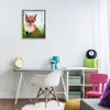 Stupell Industries Baby Fox in Grass Floating Frame Canvas Art - 3 of 4