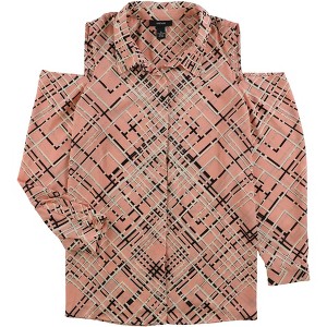 Alfani Womens Cold-Shoulder Knit Blouse - 1 of 1