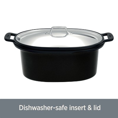 Stainless Steel 7 Qt. Slow Cooker with Digital Display