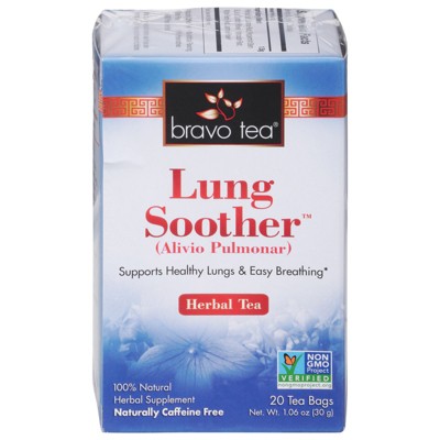 Bravo Teas & Herbs Lung Soother Tea - 1 Box/20 Bags