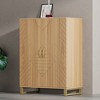 Bella Depot 42.5"W Home Bar Cabinet with Storage - 2 of 4