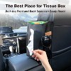 TruAIR Car Tissue Box Cover with Pockets - 3 of 4