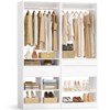 Aheaplus Set of 2 Freestanding Closet Organizer with Drawers and Hanging Rods,  Walk-in Closet System Set with Shoe Rack and Storage Cubes - 2 of 4