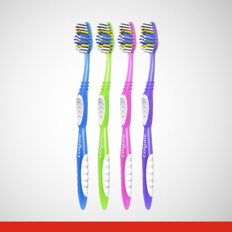 Colgate Extra Clean Full Head Soft Toothbrush, 3 of 8