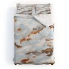 Deny Designs Queen Laura Fedorowicz Clouds Dance Duvet Cover and Pillow Shams: Abstract, Machine Washable, Non-Woven Fabric - 2 of 4