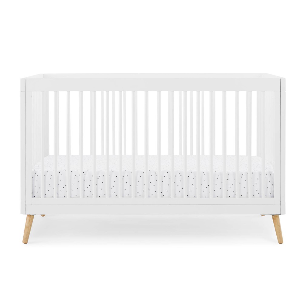 Delta Children Jordan 4-in-1 Convertible Crib - Bianca White