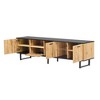 Sapphtopaz TV Stand Modern Entertainment Center for TVs Up to 80" Console Table with Storage Cabinet and Doors for Living Room, Bedroom - 4 of 4