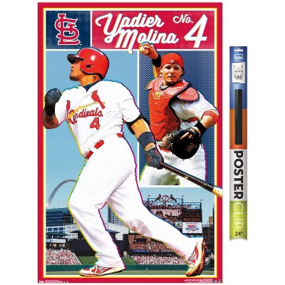  Yadier Molina Signed Poster Baseball Picture Canvas