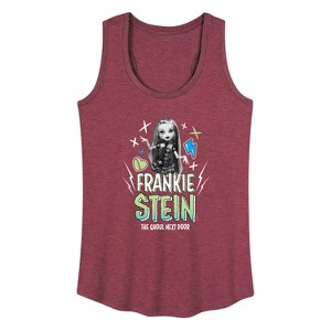 Women's - Monster High - Frankie Stein The Ghoul Next Next Door Graphic Racerback Tank - 1 of 4