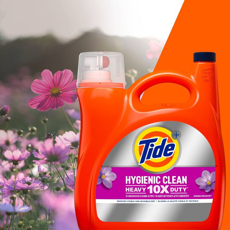 Tide Liquid Clean Laundry Detergent - Spring Meadow, 6 of 12