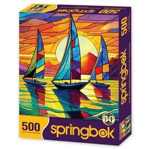 Springbok Sunset Sailing 500pc Jigsaw Puzzle - 1 of 3