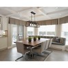 Elegant Lighting Resolute 4 light black Pendant - 2 of 4