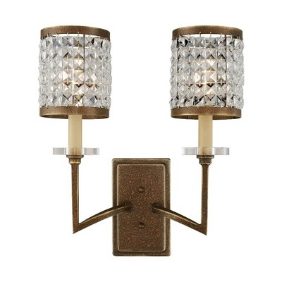 Livex Lighting Grammercy 2 - Light Wall Light in  Hand Painted Palacial Bronze