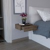 NicBex Floating Nightstand with Hidden Drawer Space-Saving Bedside Table End Table for Bedroom, Living Room, Office - 2 of 4