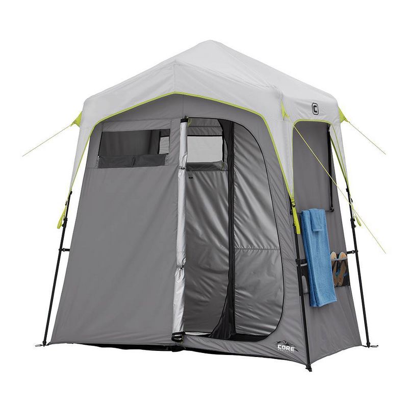 Core Equipment Instant Shower Tent - Gray, 2 of 11